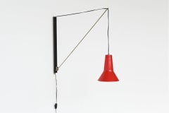 Willem Hagoort arc wall lamp Hagoort Lampen The Netherlands 1960