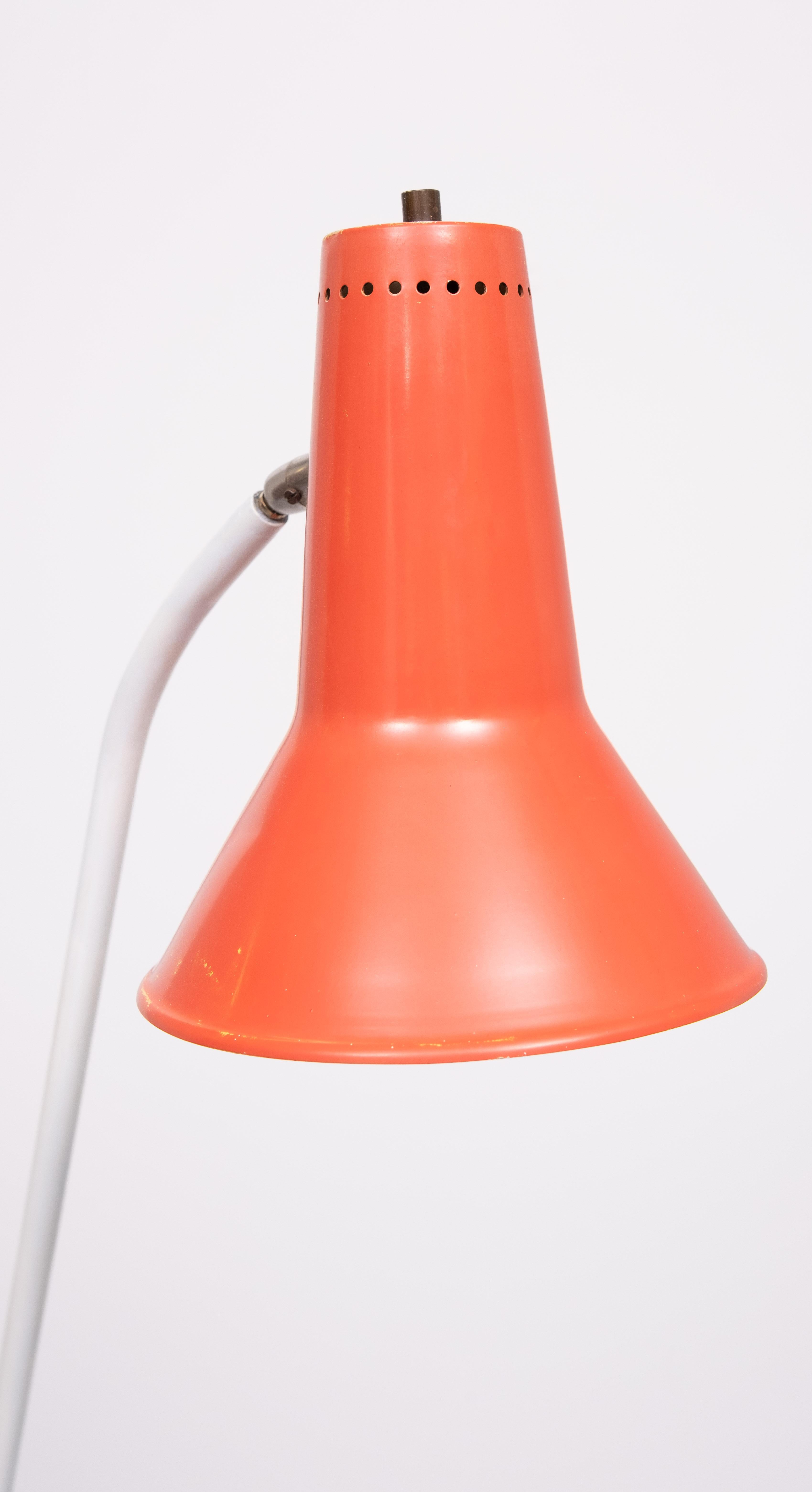 Willem Hagoort  Lampada da terra a treppiede Grasshopper 1950 Olanda in vendita 2