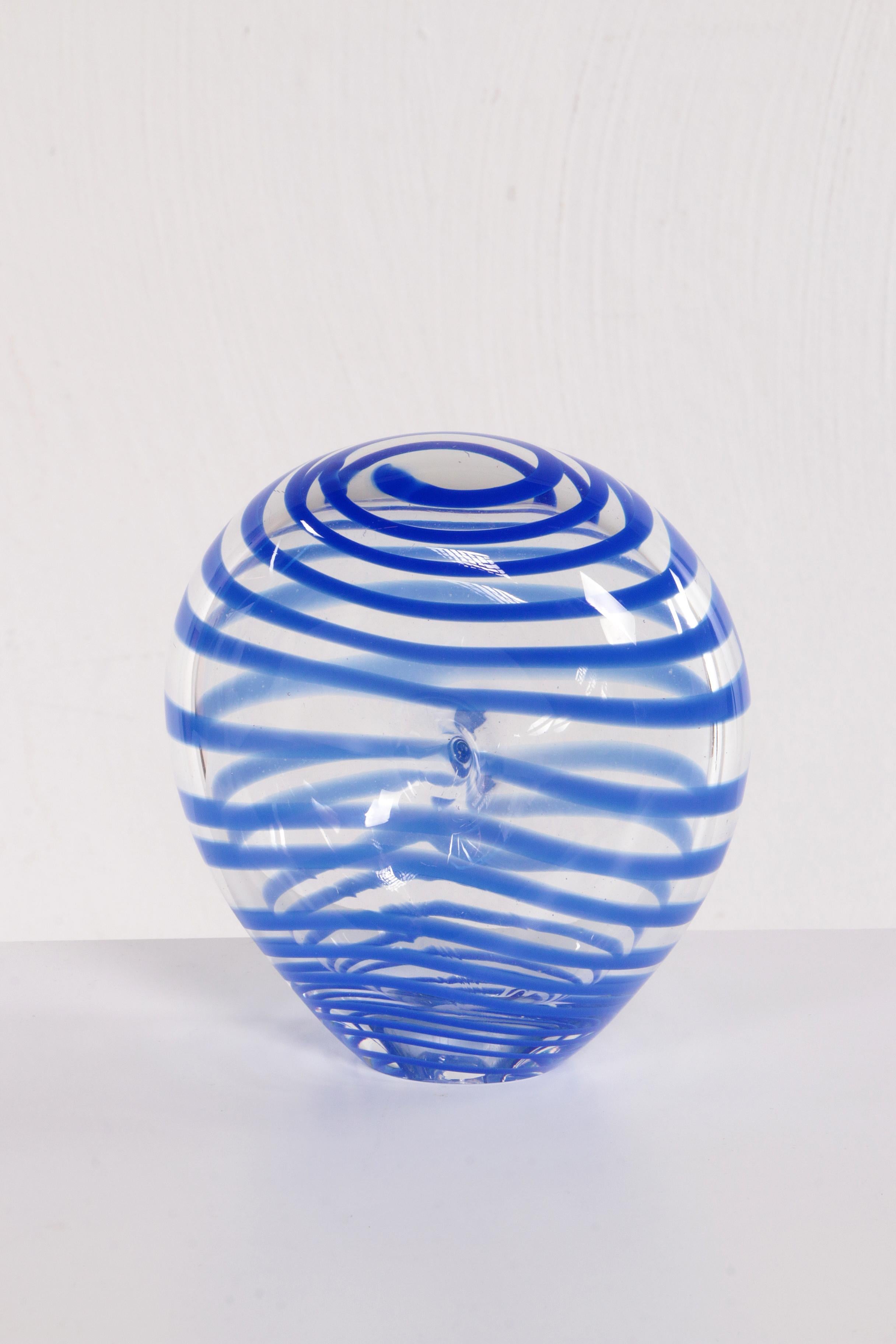Willem Heesen Glass Art work Made by Glass Studio De Oude Horn Leerdam 88 For Sale 2