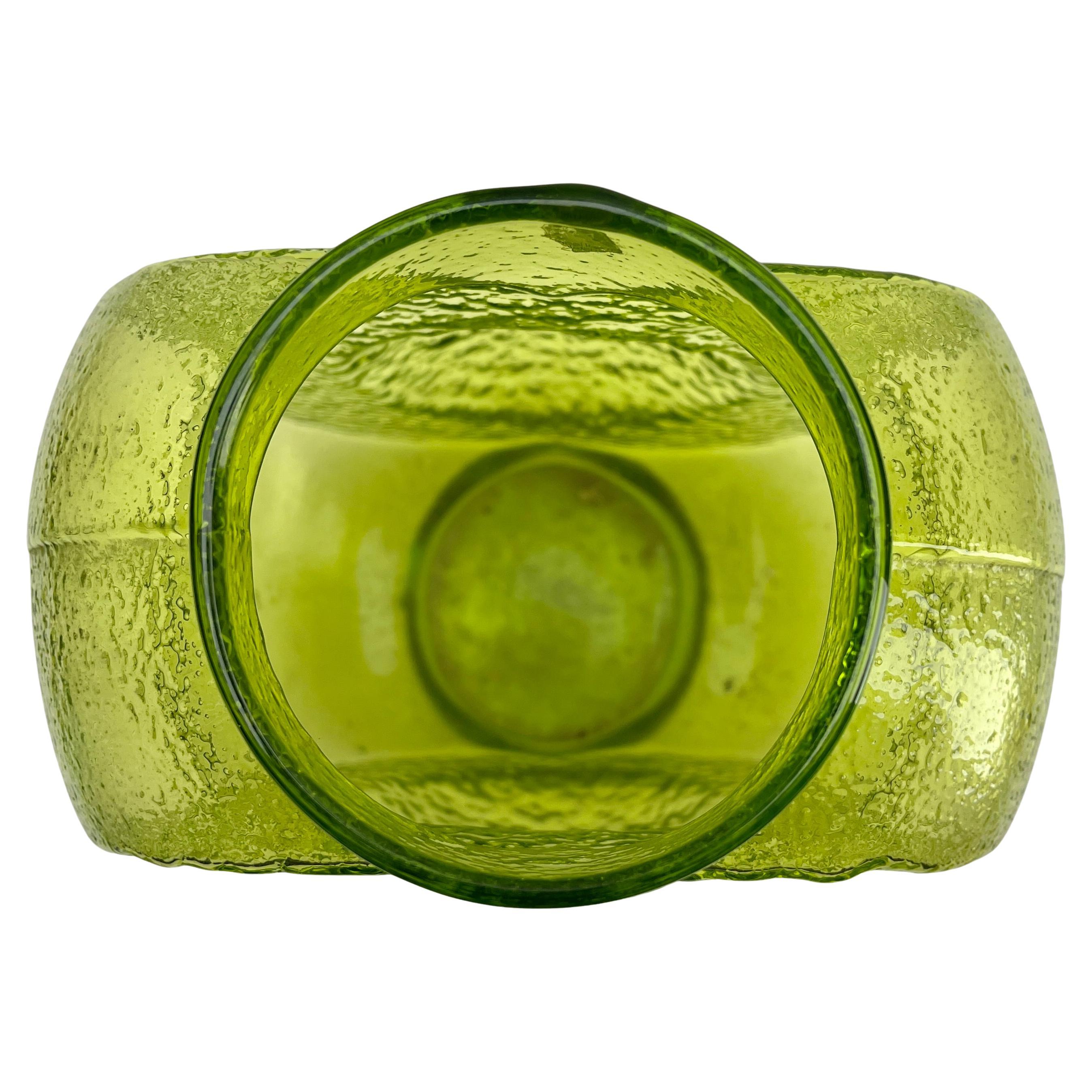Glass Willem Heesen Leerdam Rosetta Vase – Iconic Dutch Design 1970s For Sale