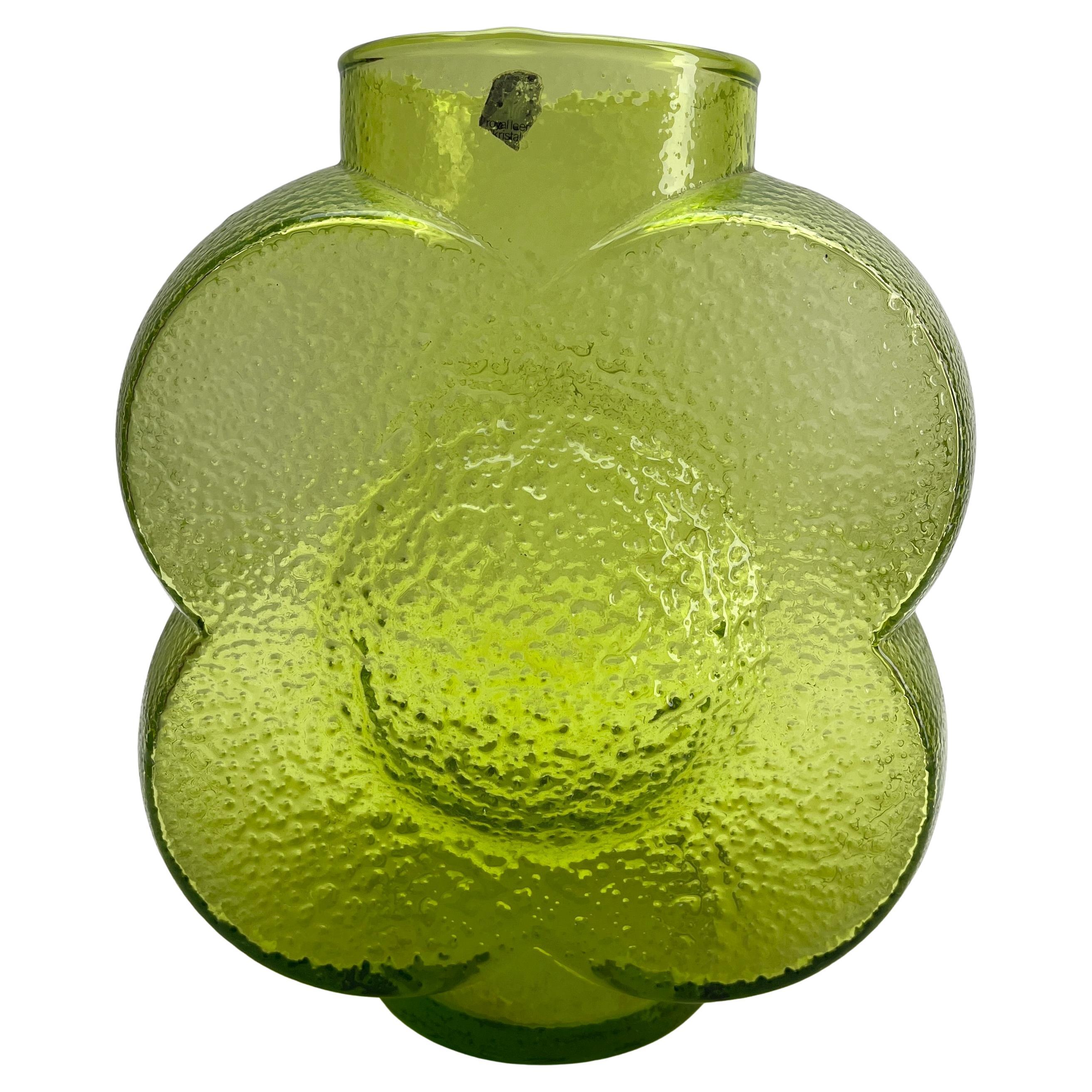 Willem Heesen Leerdam Rosetta Vase – Iconic Dutch Design 1970s