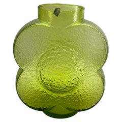 Jarrón Willem Heesen Leerdam Rosetta - Diseño holandés icónico de los años 70
