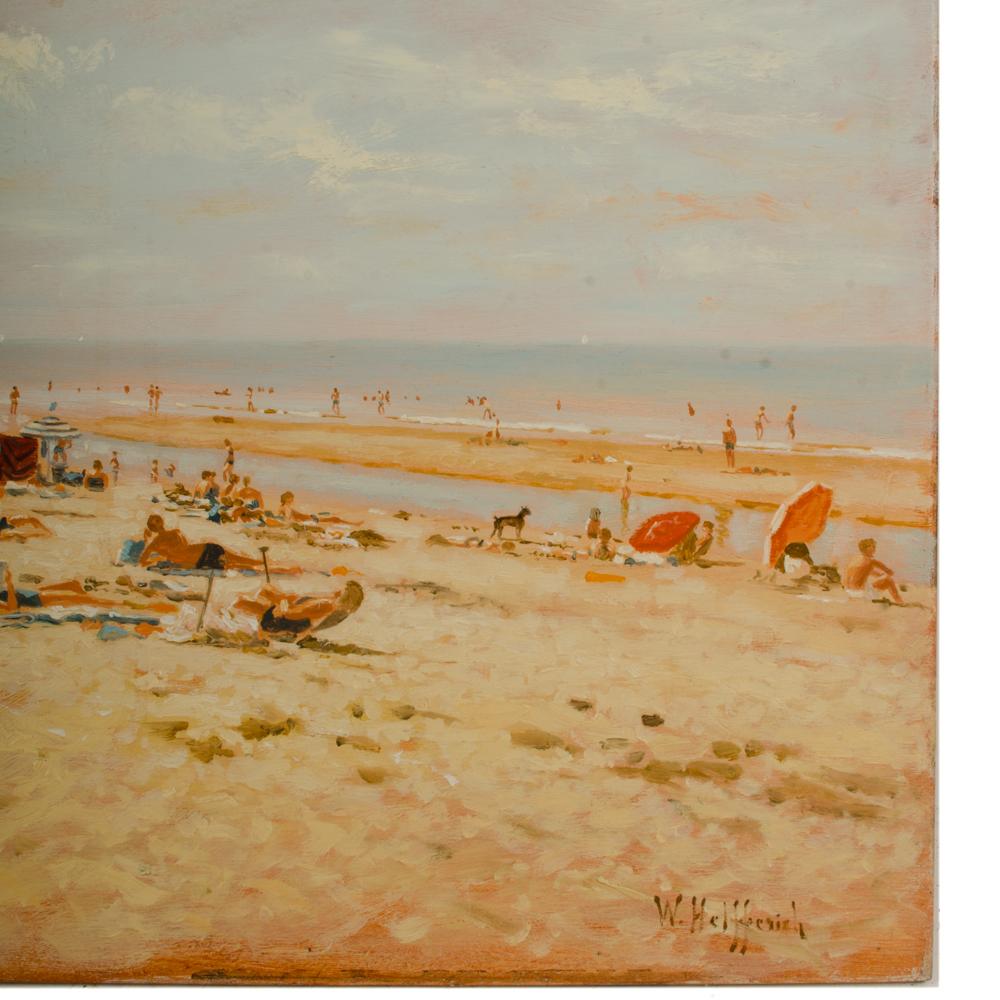 Willem Helfferich (Dutch) Pastel Beach For Sale 4