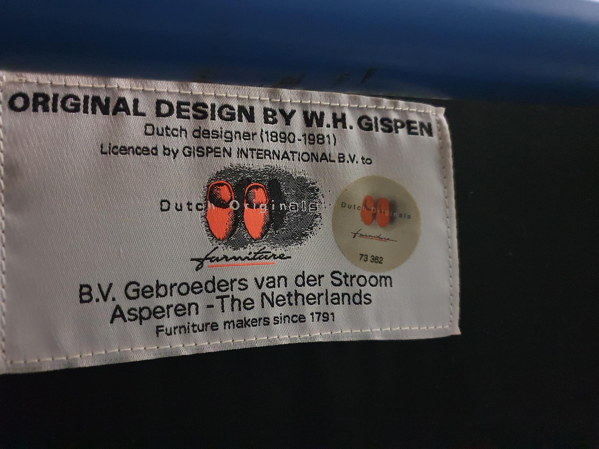 Willem Hendrik Gispen Sofa Model Ad B3, Manufactured by Dutch Originals 7