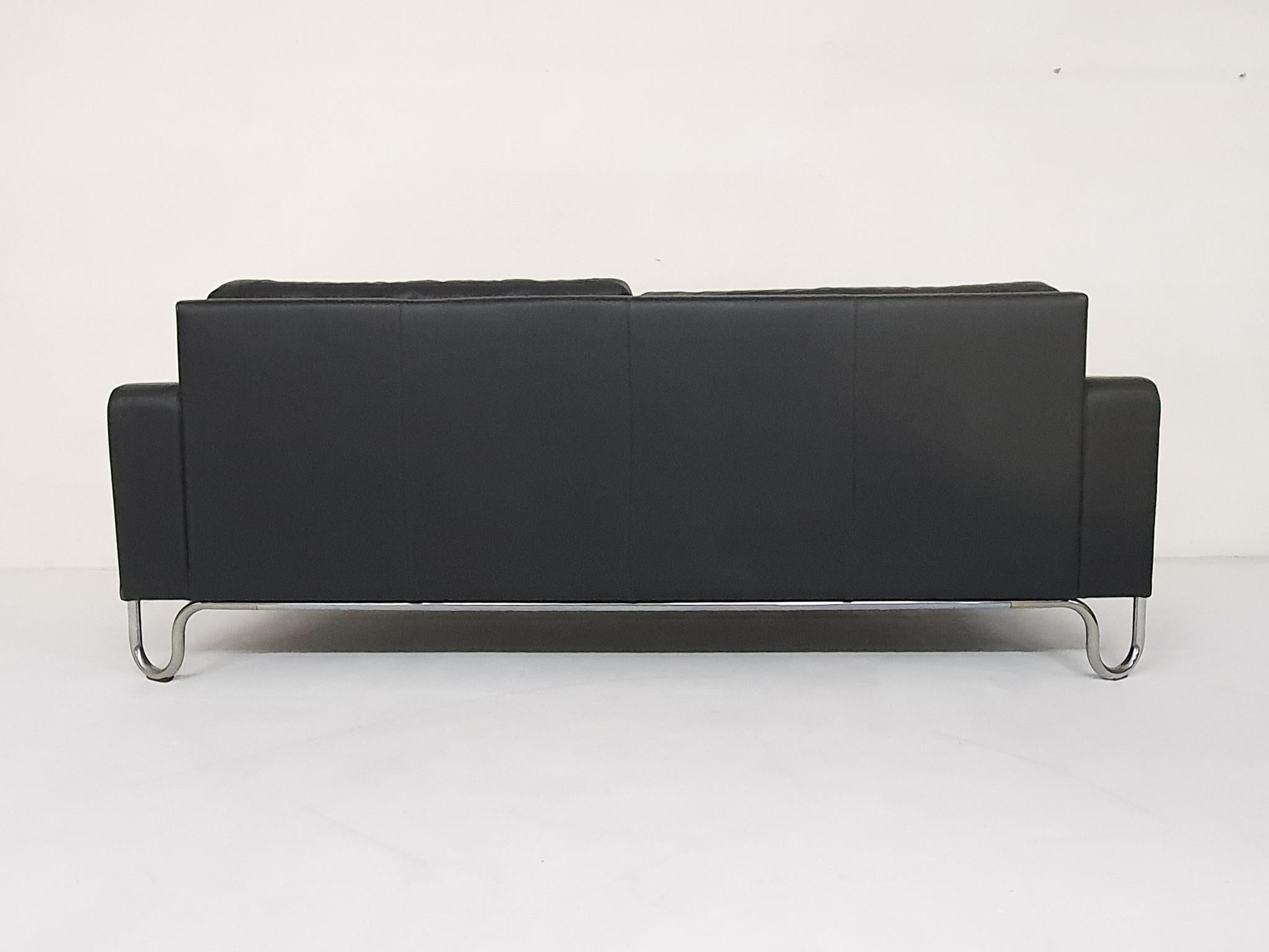 Willem Hendrik Gispen Sofa Model Ad B3, Manufactured by Dutch Originals 1