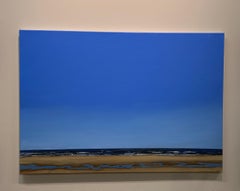 Beach Walk - 21st Century Contemporary Sea Scape Painting of the Ocean