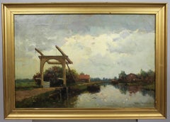 Willem Johannes Weissenbruch (Dutch, 1864–1941) Oil on Canvas