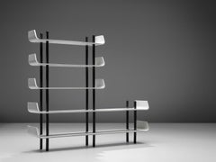 Willem Lutjens Black and White Dutch Design Bookcase