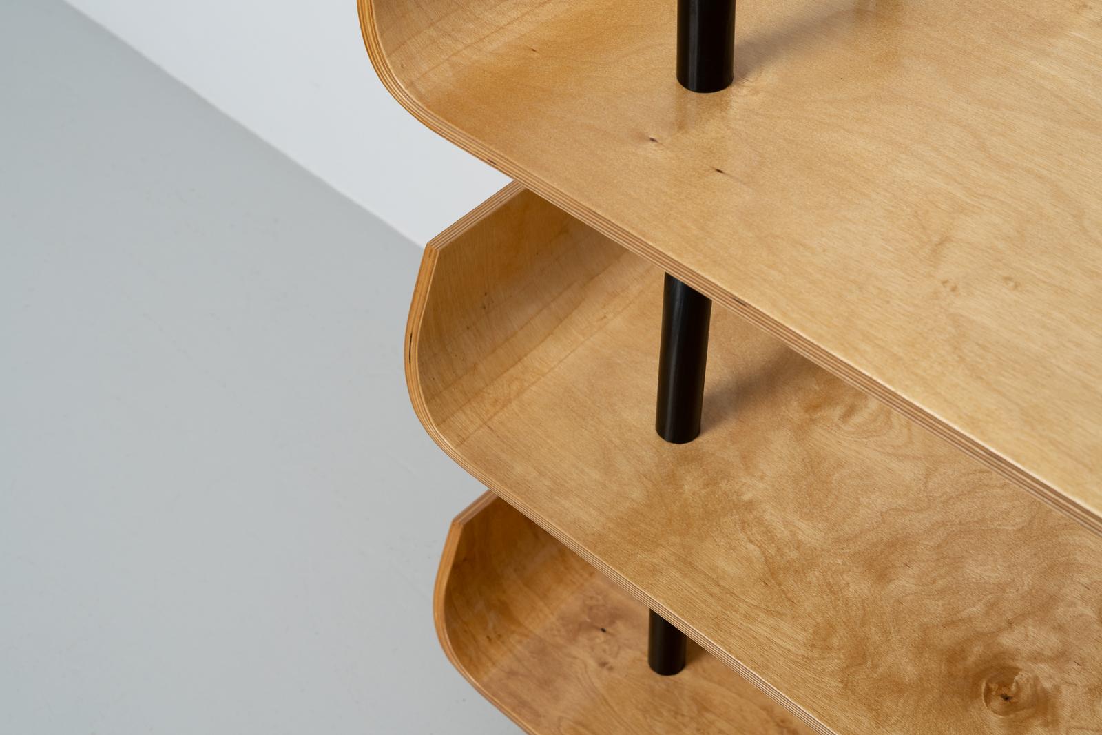 Willem Lutjens Bookcase for Den Boer, Holland 1953 4