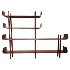 Librería de teca Willem Lutjens para Den Boer Gouda,  Países Bajos, 1953