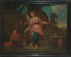 XVIII secolo, Nello stile del barocco classicheggiante, Biblico, Rebekka e Eliëzer