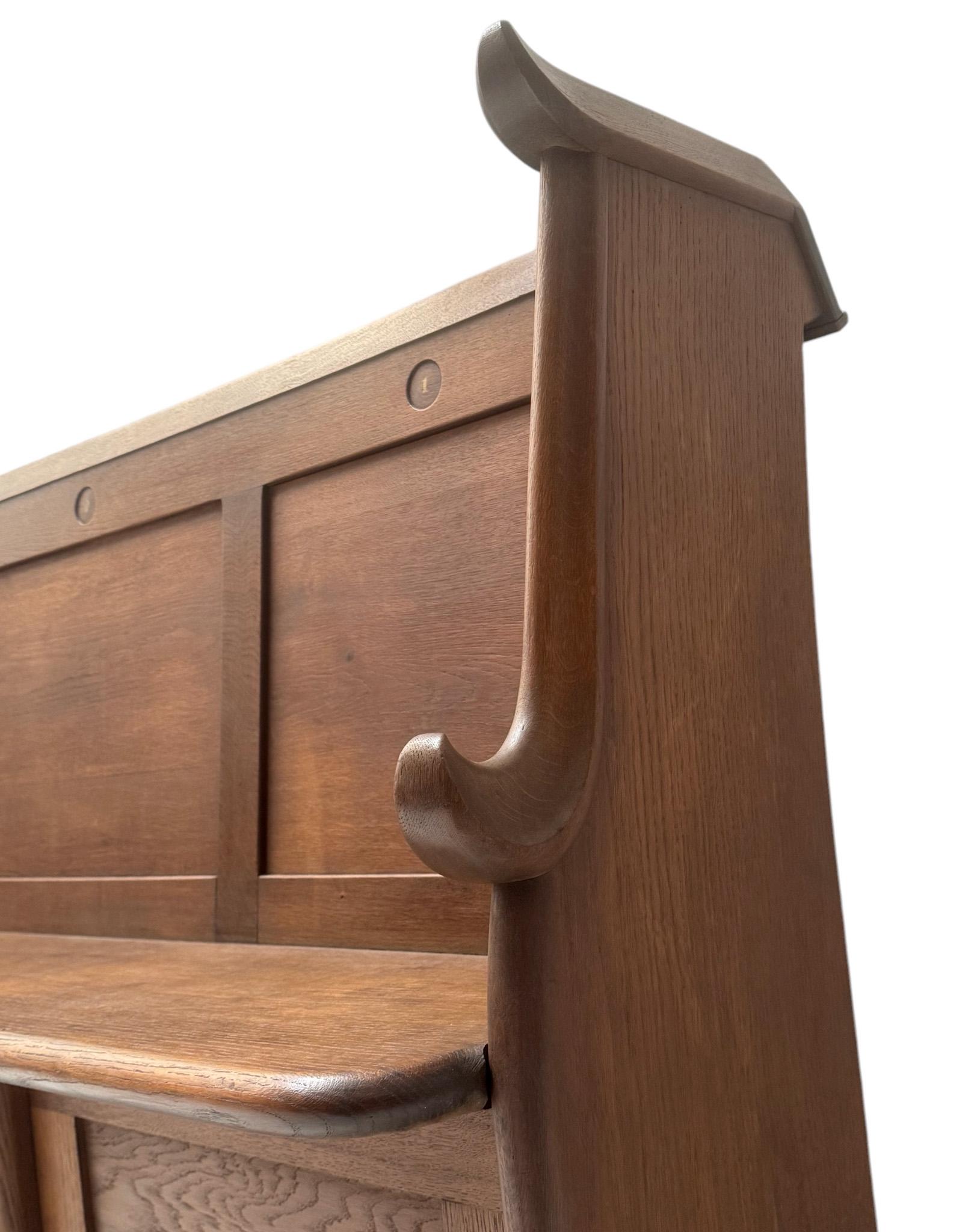 Banc à trois places de l'école Amsterdamse de Willem Penaat, années 1920 en vente 5