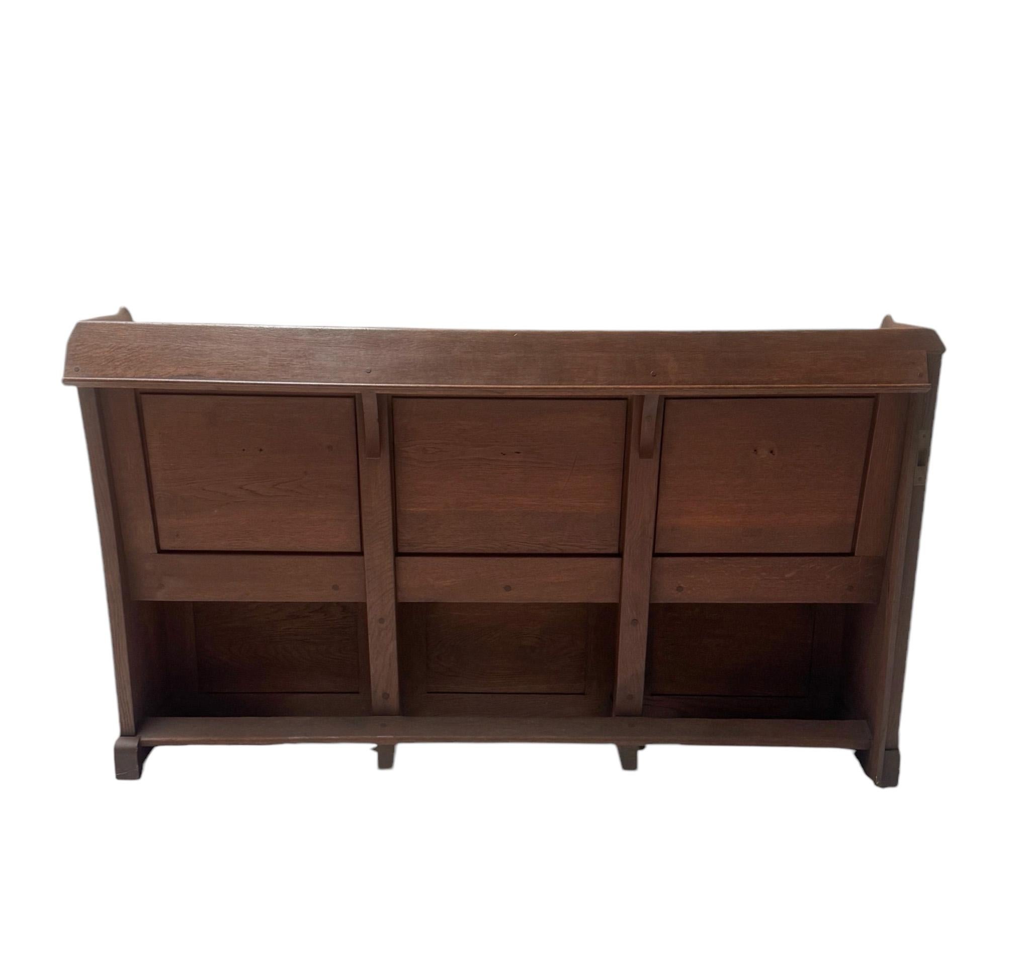 Banc à trois places de l'école Amsterdamse de Willem Penaat, années 1920 en vente 2