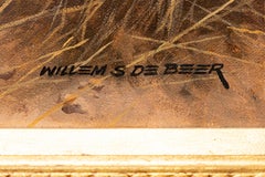 Two Cheetahs in a sunny African landscape, Willem Sternberg de Beer