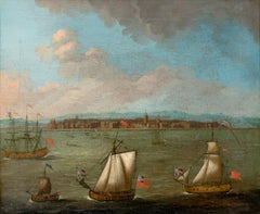 The British Royal Navy Off Gravesend, 17th Century  