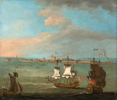 The British Royal Navy Off Tilbury, 17th Century  