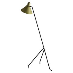 Willem van Doorn 'Grasshopper' Tripod Floor Lamp in Soft Yellow