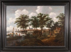 View of the city of Dordrecht