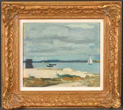 Locmariaquer - French Impressionist Brittany Beach Coastal Landscape Painting