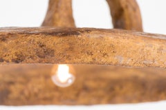 Lampe suspendue contemporaine en argile Willem Van Hooff de la série « Dual Lamp » 2021