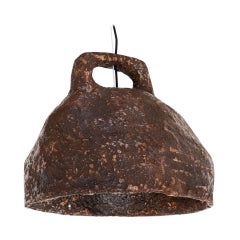 Willem Van Hooff Contemporary Clay Hanging Lamp from the Series "Dual Lamps"