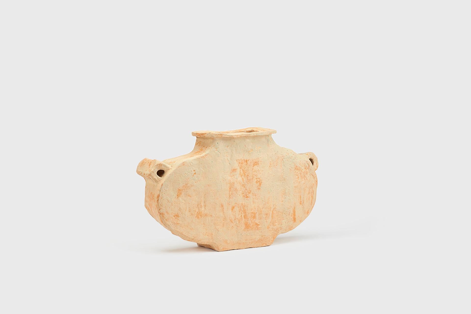 Willem Van Hooff  Terracotta, Vaso in ceramica smaltata 