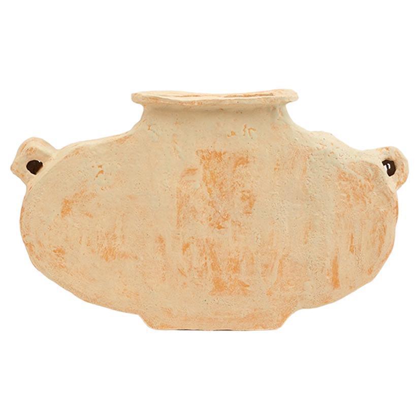 Willem Van Hooff  Terracotta, Vaso in ceramica smaltata "Efir" Argilla contemporanea