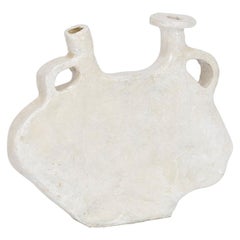Willem van Hooff Vase Model "Bili" Contemporary African White Ceramic Vase 2021