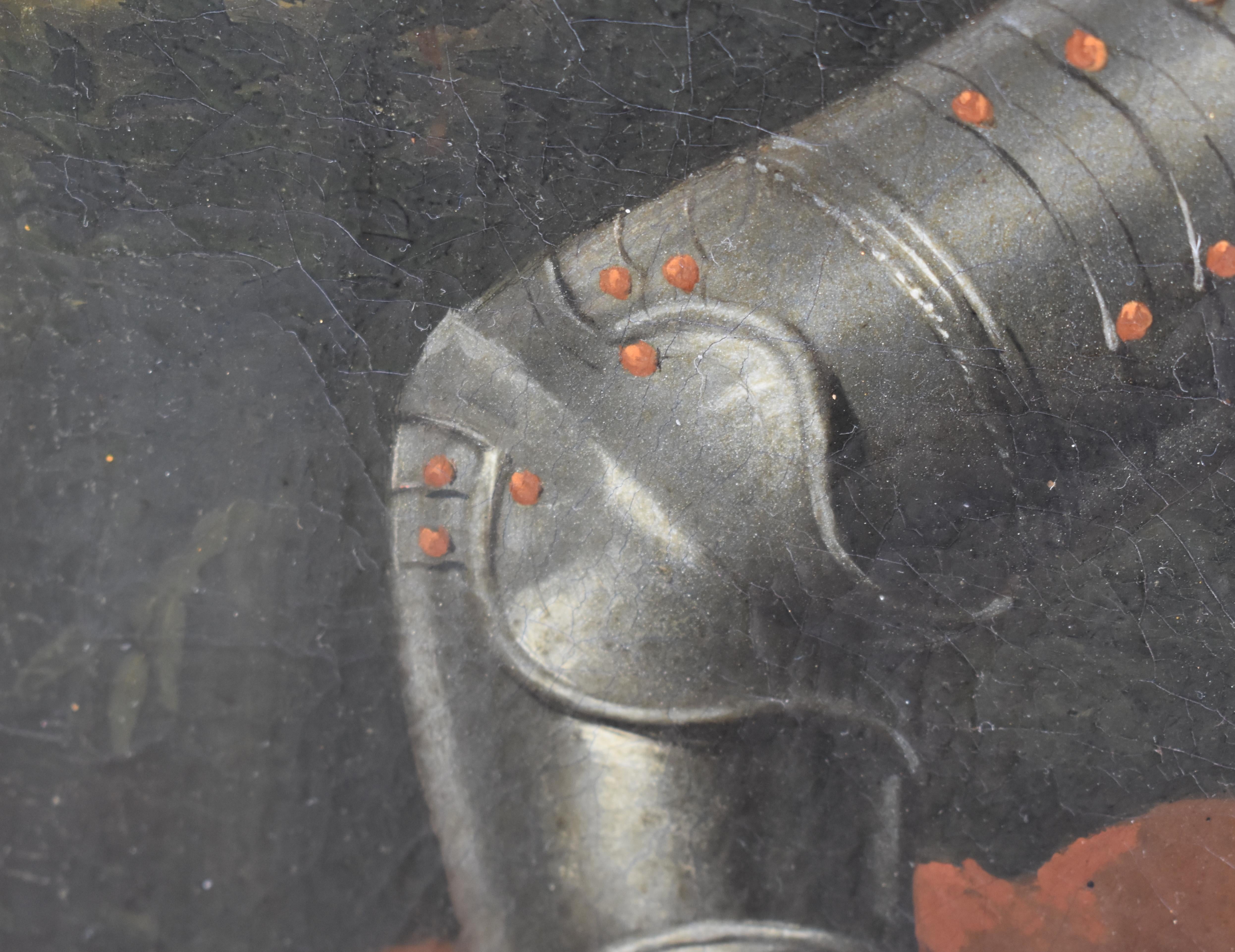 Willem van Kessel (c.1691–1727) – Portrait of Bewigged Gentleman in Armour, 1713 For Sale 10