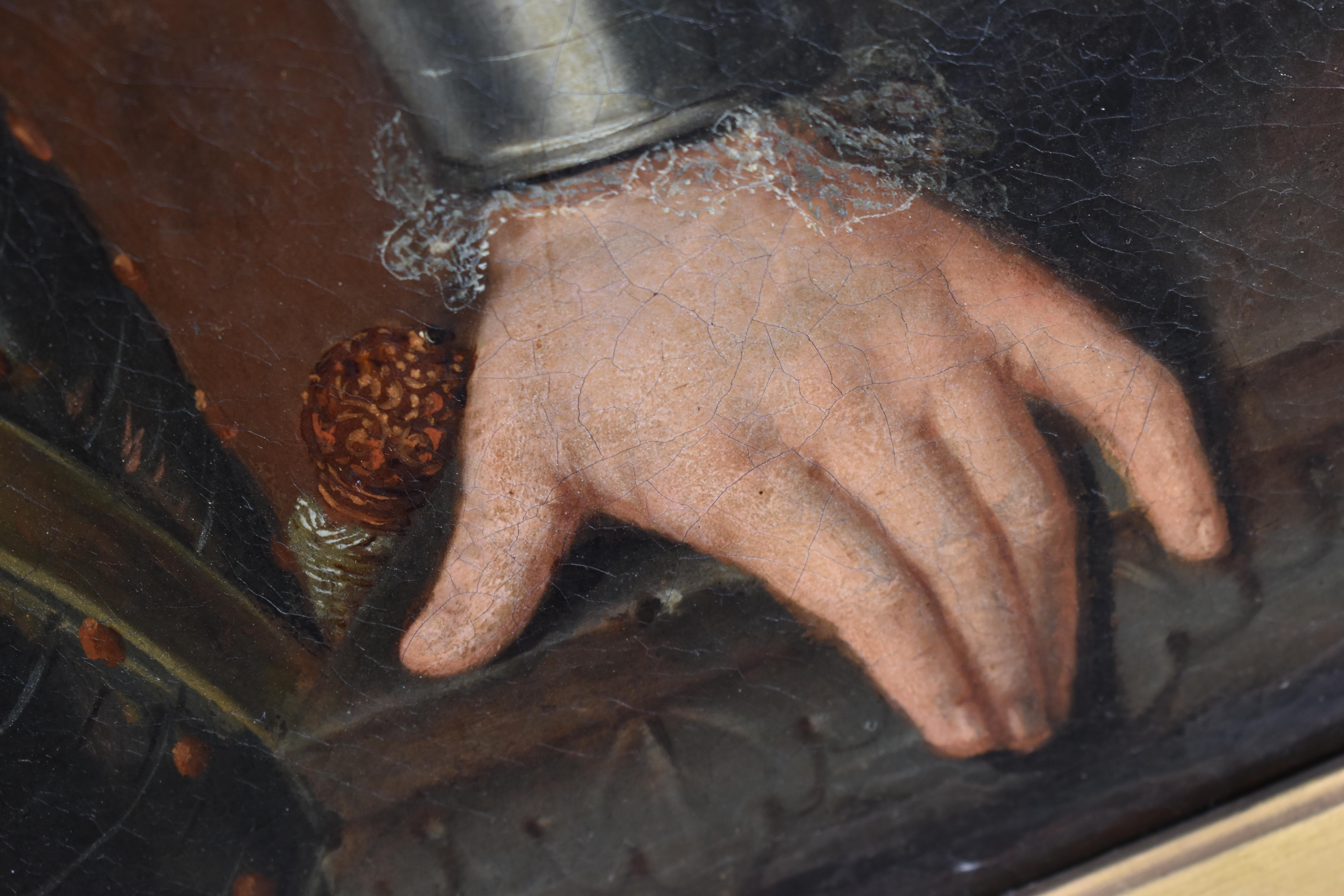 Willem van Kessel (c.1691–1727) – Portrait of Bewigged Gentleman in Armour, 1713 For Sale 11