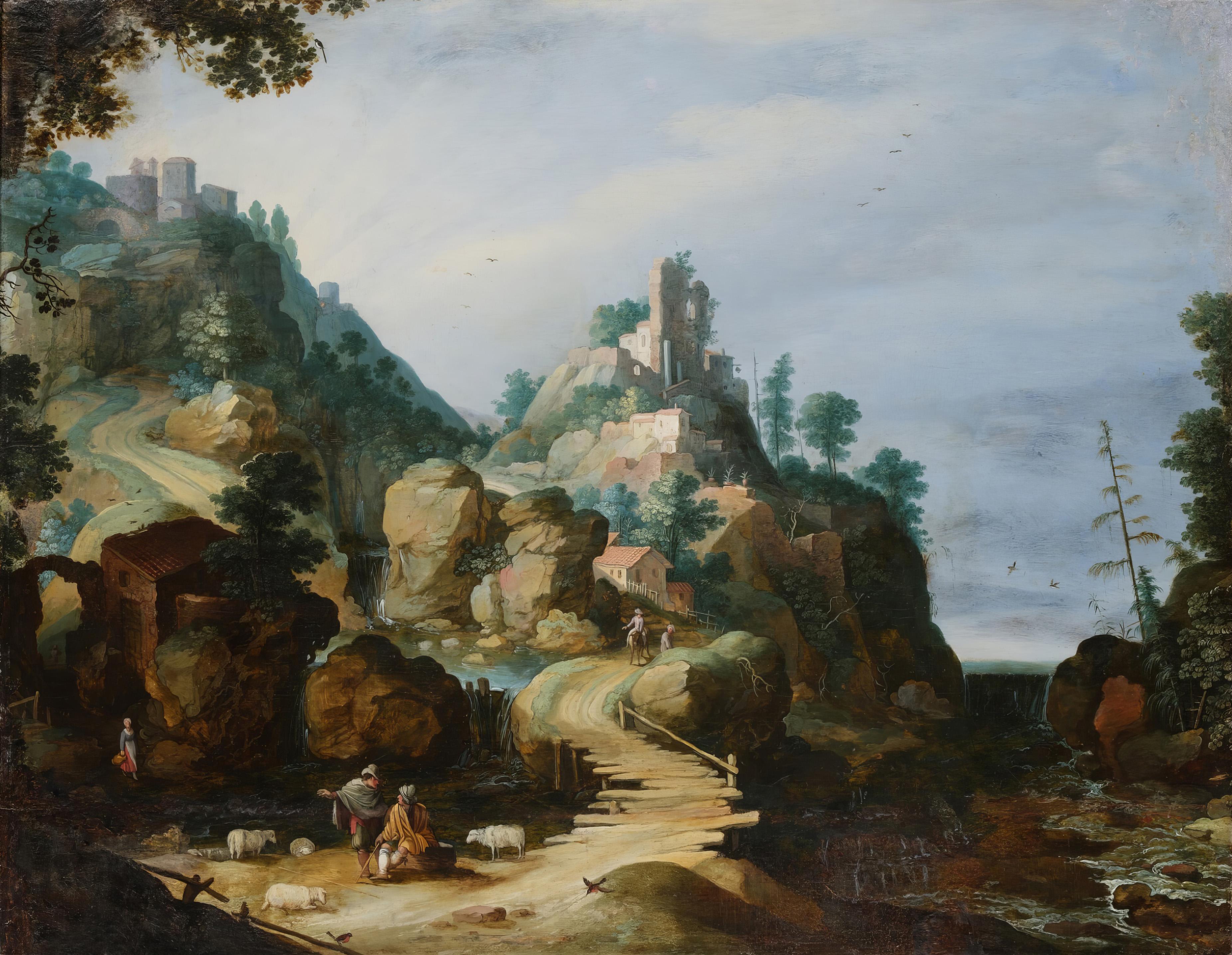painter of fantastical landscapes and figures