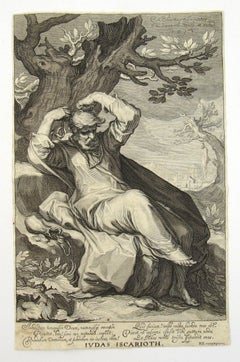 Judas Iscarioth after Abraham Bloemaert (1564/66-1651), orig. published in 1611
