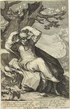Judas Iscarioth after Abraham Bloemaert (1564/66-1651), orig. published in 1611
