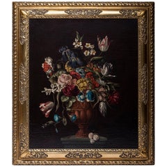 Willem Verbeet Painting Flowers