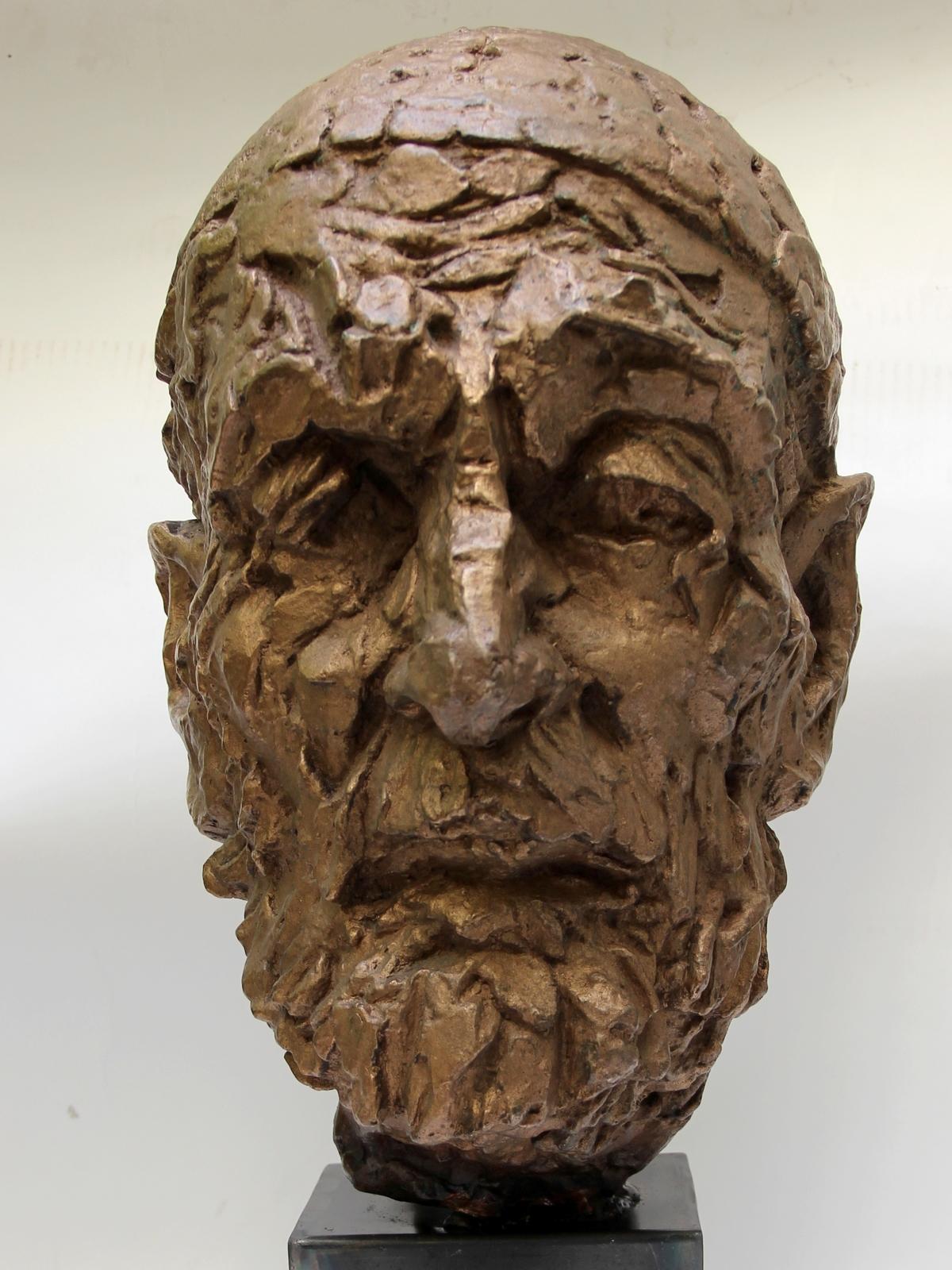 Willem Verbon, Kees van Dongen, Ninety Years Old, First Bronze Cast, 1968 3
