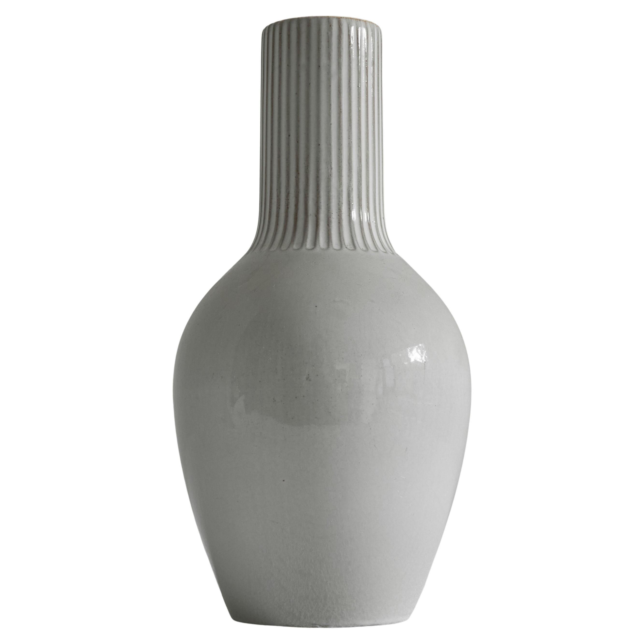 Willem Visser Sphinx Maastricht 'V6' Studio Pottery Vase, 1950s