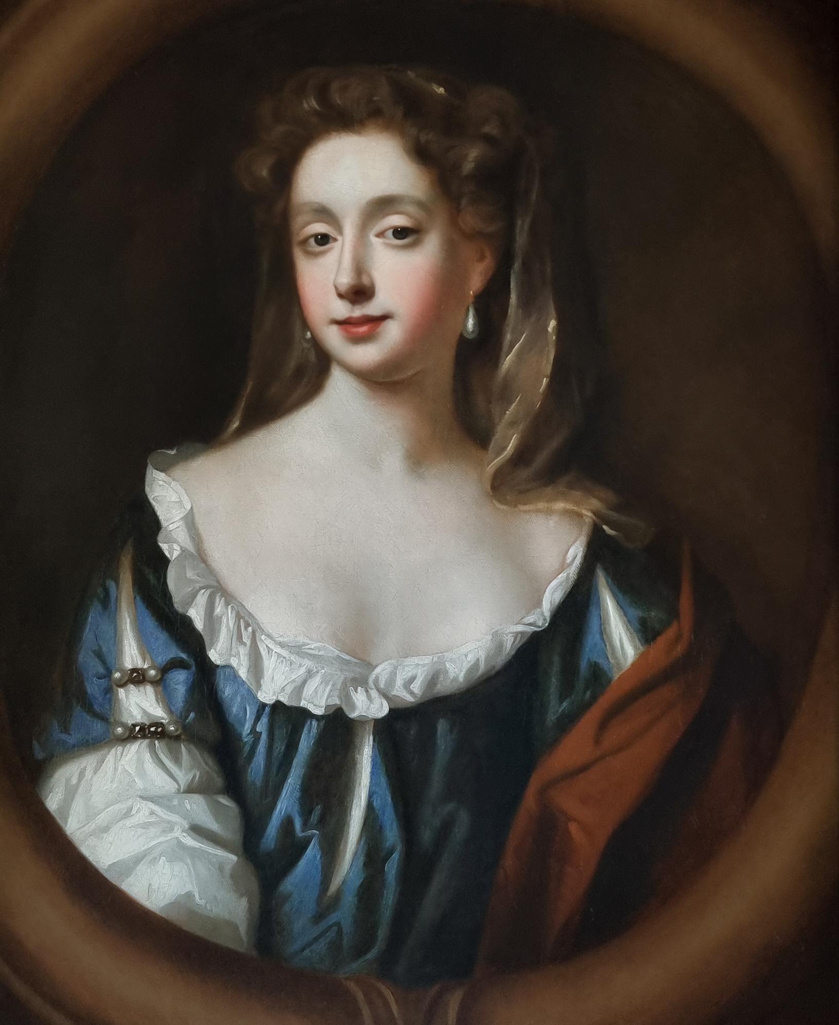 Ritratto di Lady Elizabeth Pelham c.1680 Opera di pregio Provenienza eccellente - Painting Antichi maestri di Willem Wissing