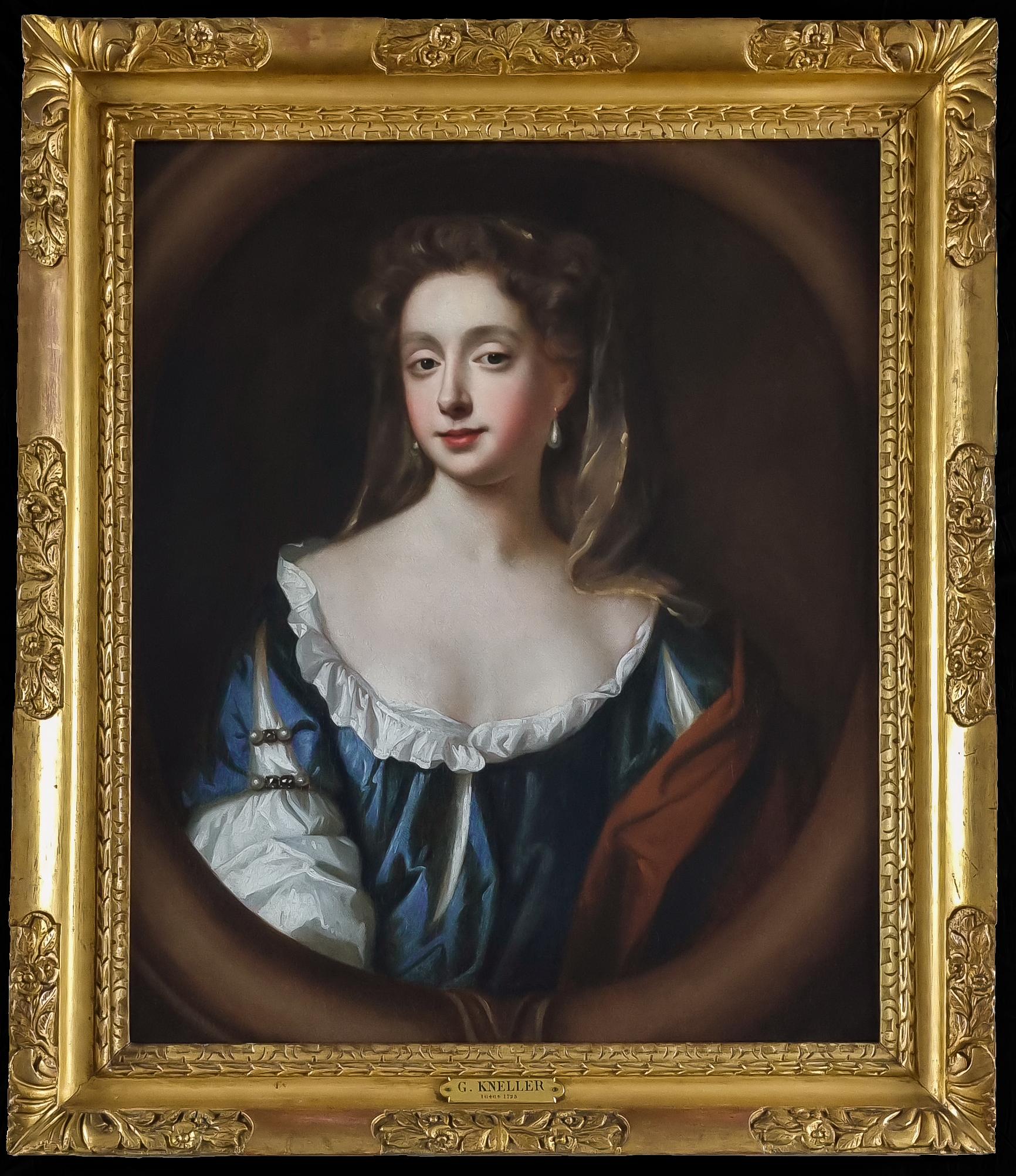 This elegant and graceful portrait, presented by Titan Fine Art, was painted by William Wissing, whom by 1683 became royal painter in all but name to King Charles II and his wife Queen Catherine of Braganza, and had only but one real rival in