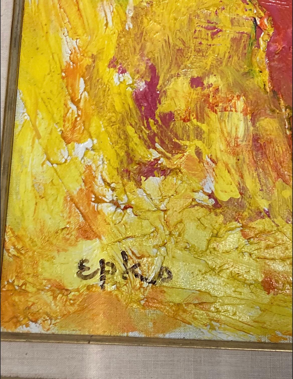 Dies ist ein Willering Epko Expressionist Ölgemälde 