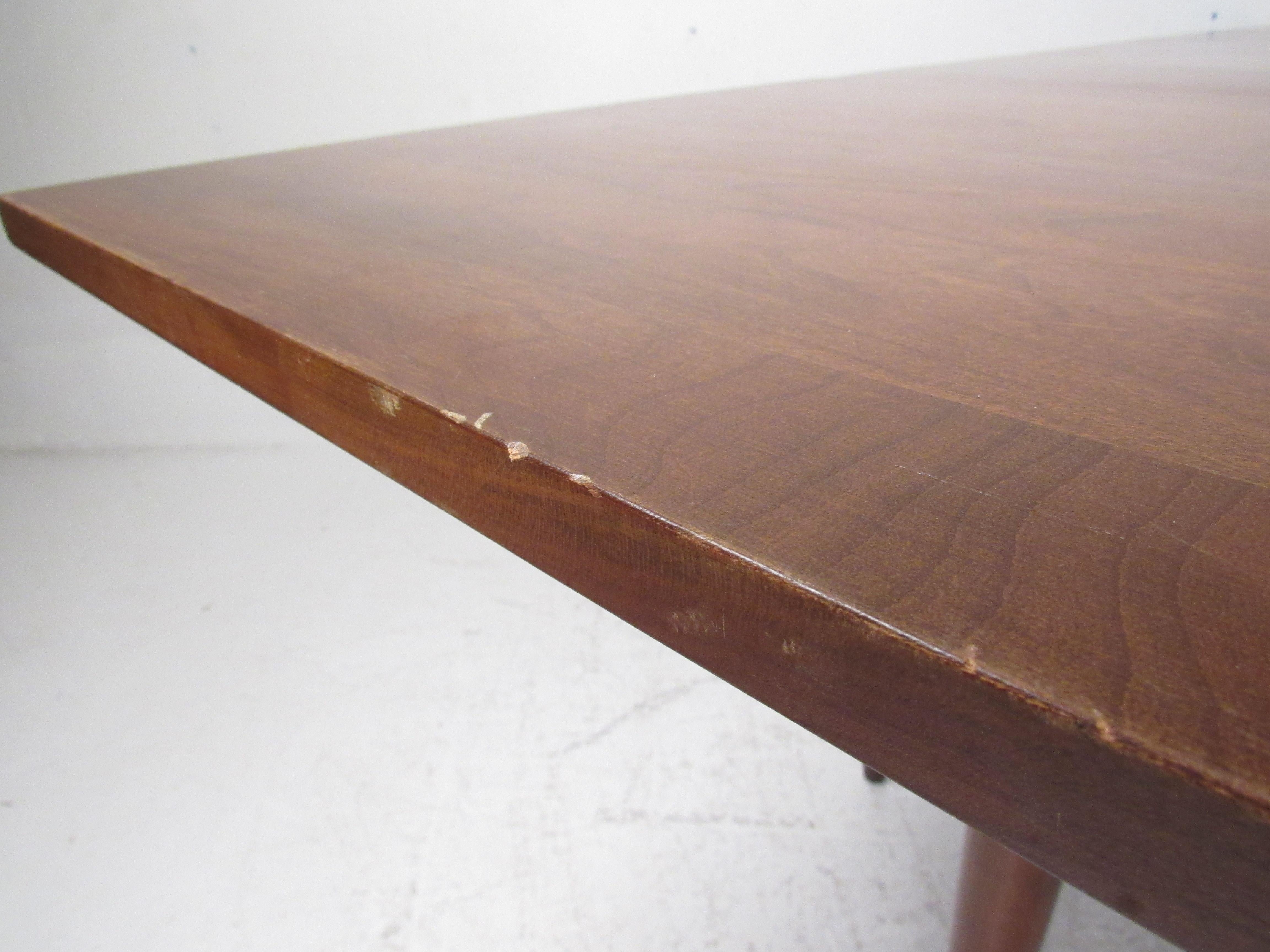 Willett Solid Cherry Transitional Drop Leaf Dining Table 1