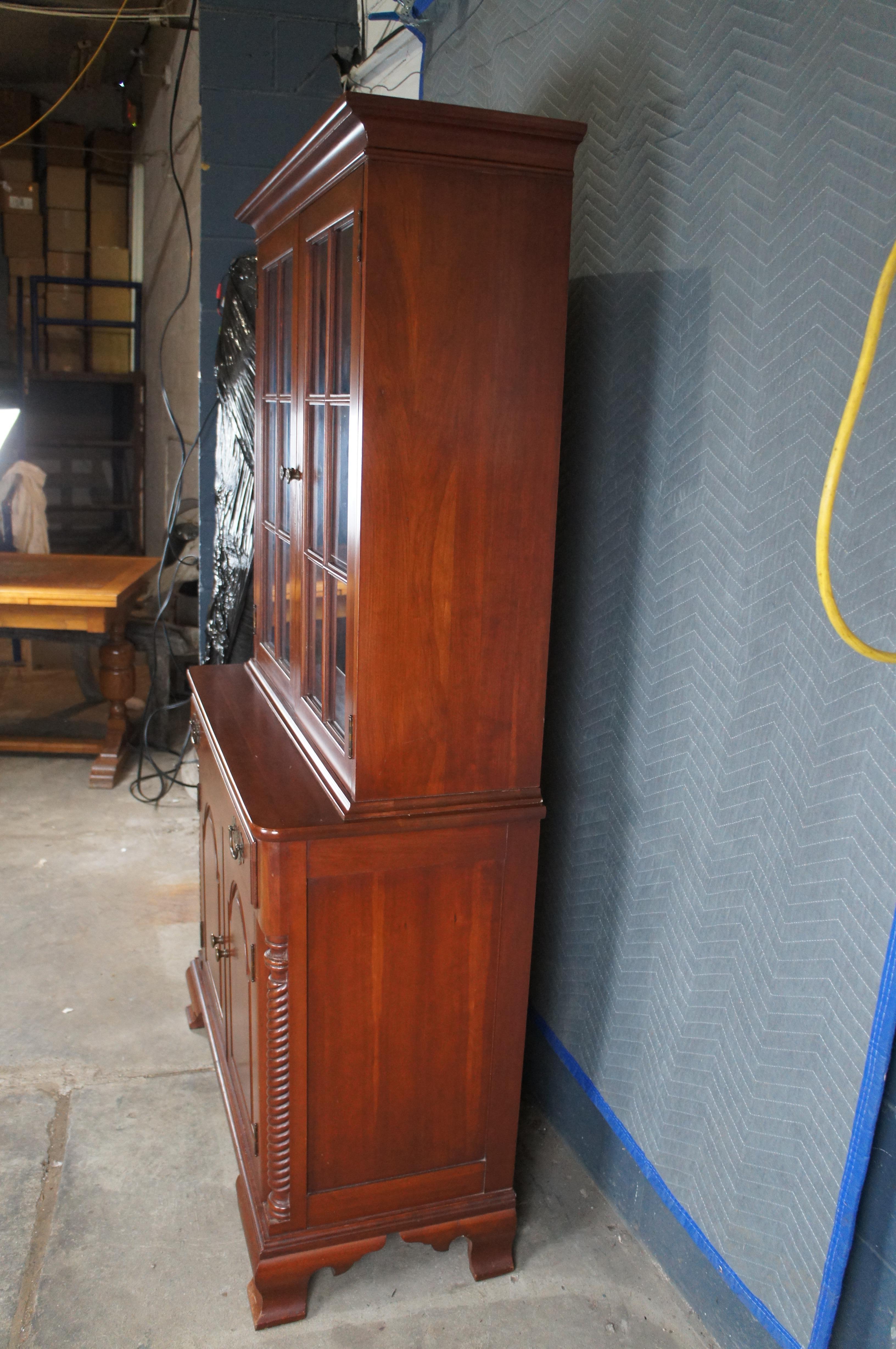 Willett Wildwood Ciliegio Armadio Stepback Libreria Portaoggetti 70