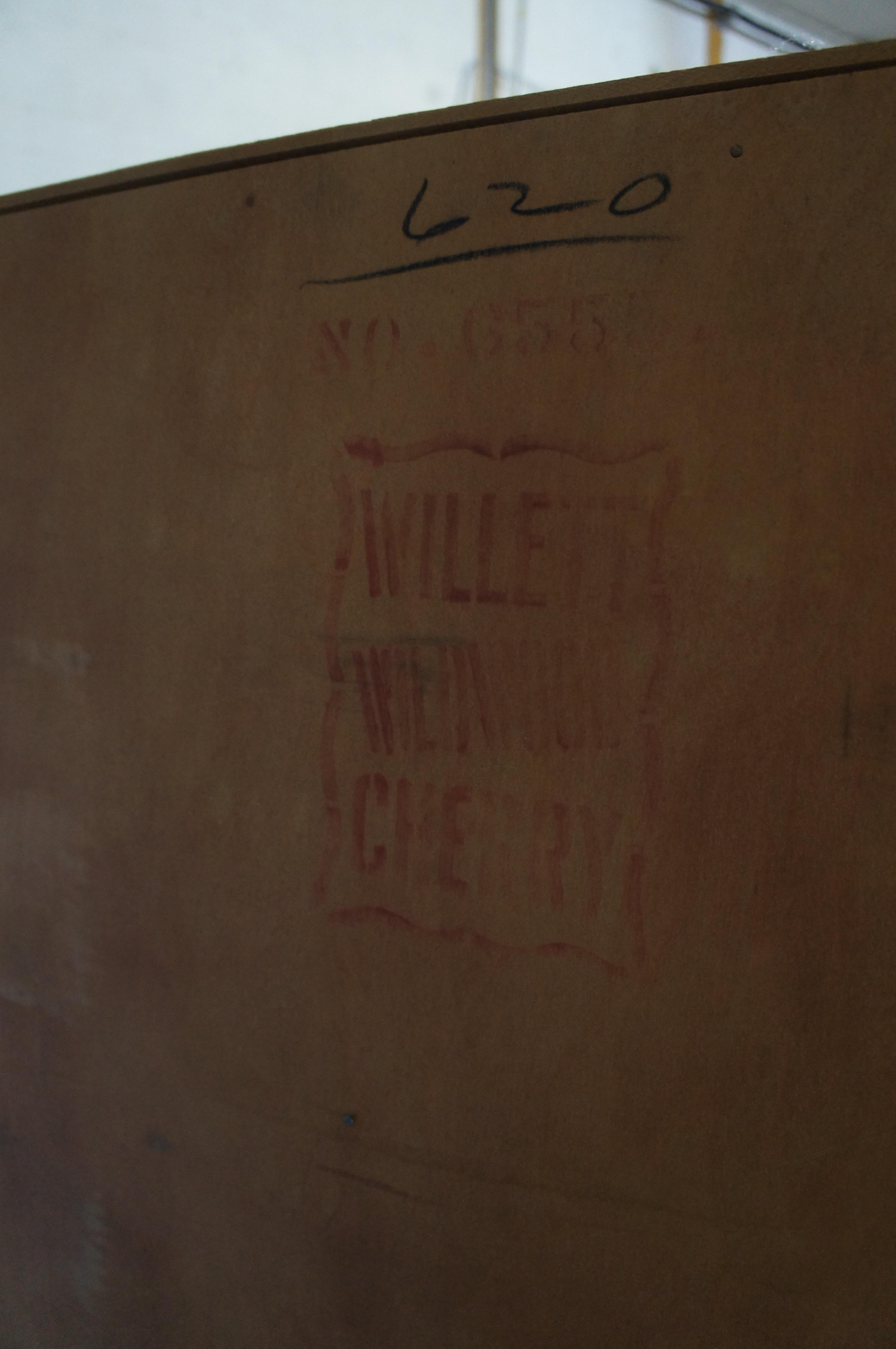 Willett Wildwood Ciliegio Armadio Stepback Libreria Portaoggetti 70