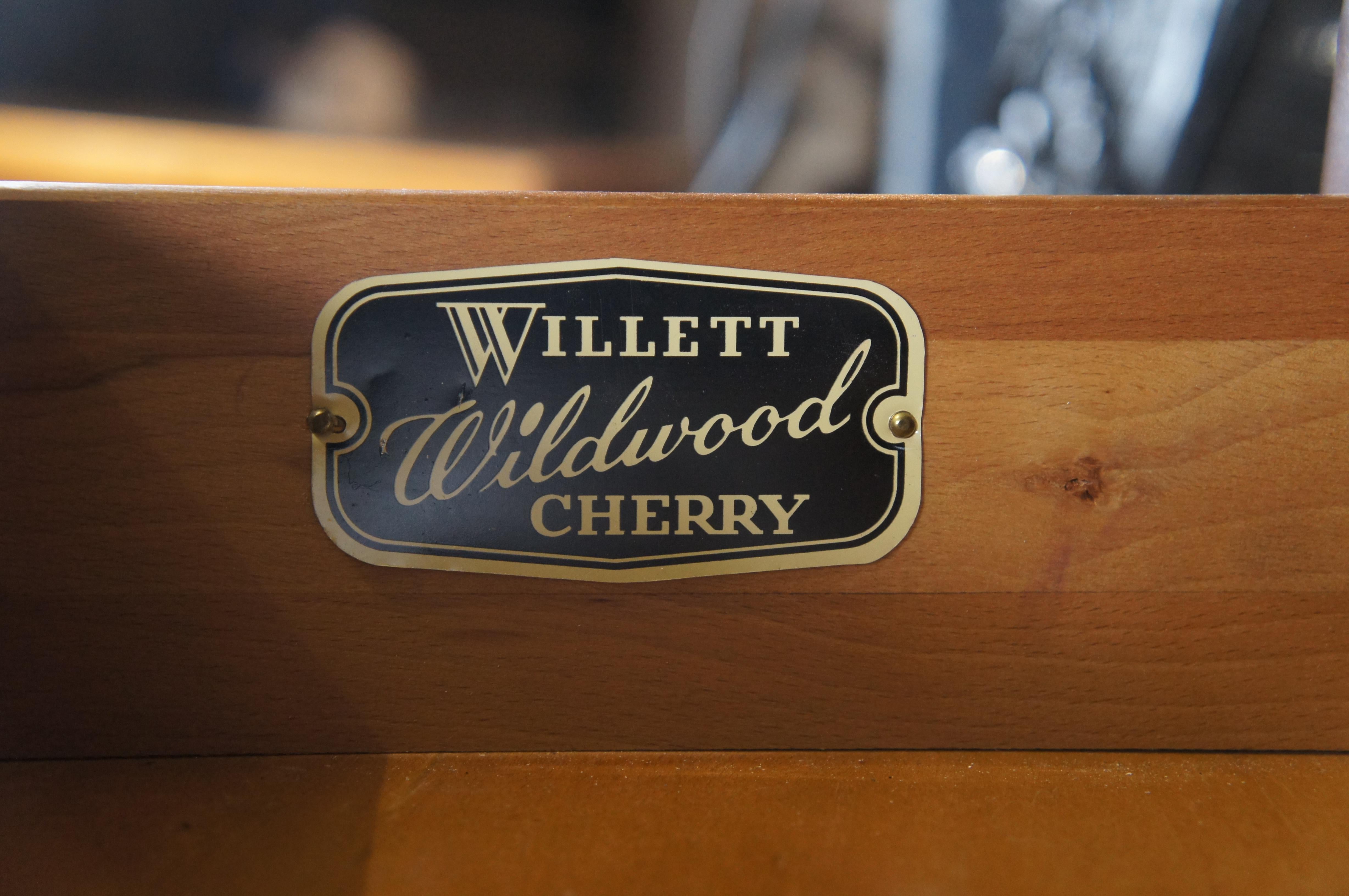 Willett Wildwood Ciliegio Armadio Stepback Libreria Portaoggetti 70