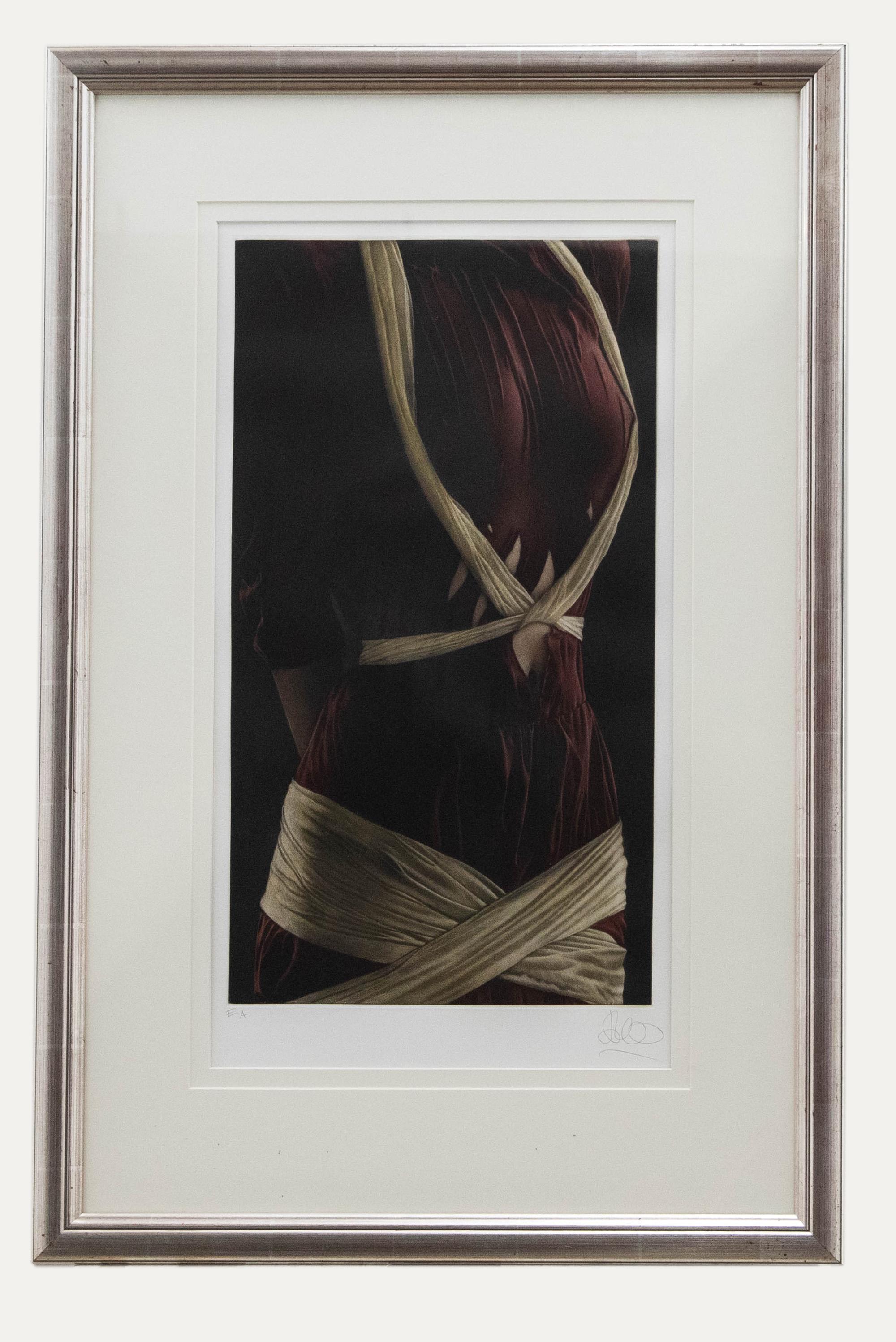 A limited edition etching in colours by contemporary artist Willi Kissmer (1951-2018). Signed in pencil to the lower margin. Editioned E.A (artist proof). Mounted in a sleek silver-effect frame with glazing. Titled to the reverse. On heavy wove.