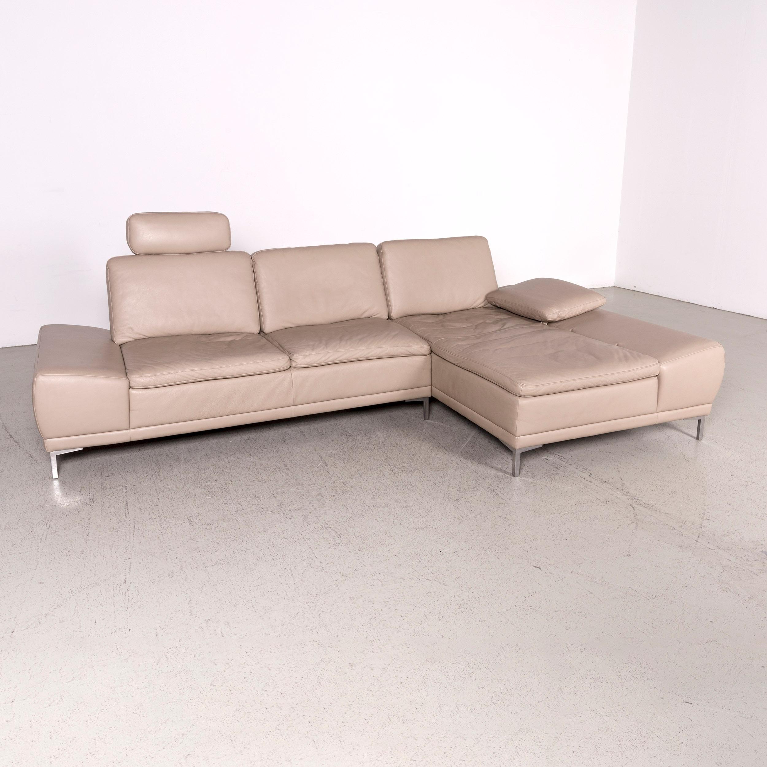 We bring to you a Willi Schillig designer leather corner sofa beige real leather sofa couch.

Product measurements in centimeters:

Depth 175
Width 300
Height 85
Seat-height 45
Rest-height 60
Seat-depth 60
Seat-width 215
Back-height 50.
 