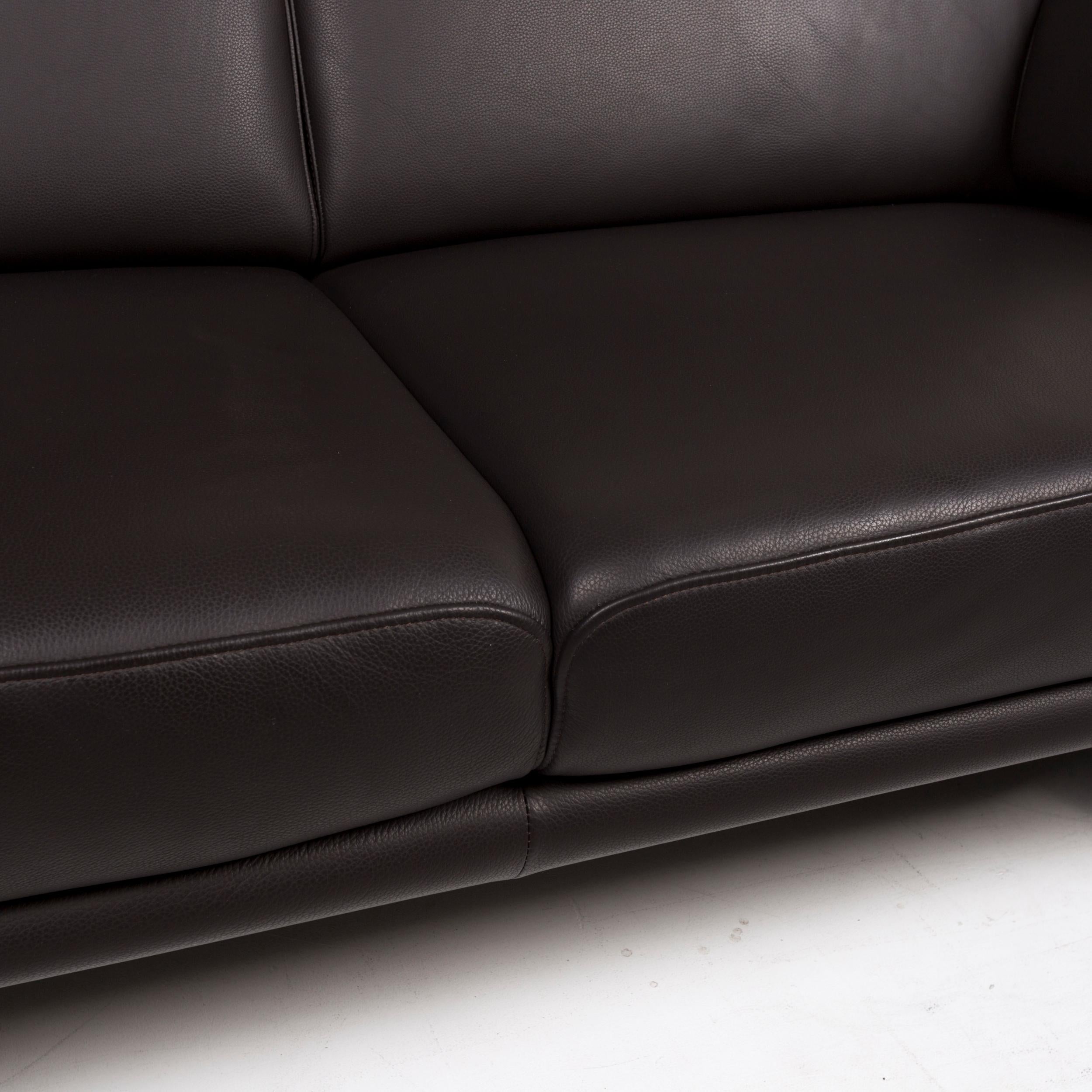 large leather sofa