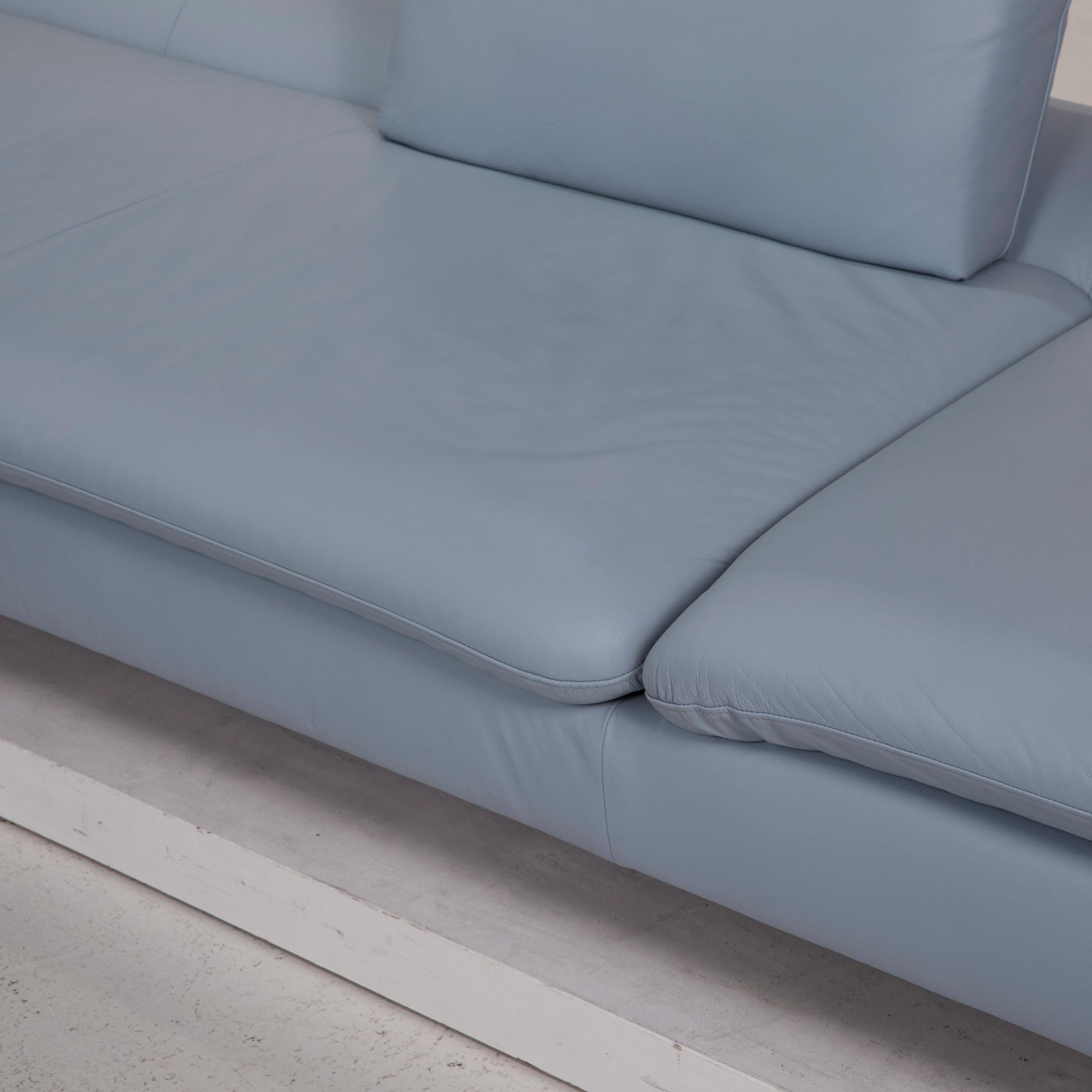 ice blue sofa
