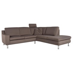 Willi Schillig Magixx Fabric Corner Sofa Gray Fabric Couch