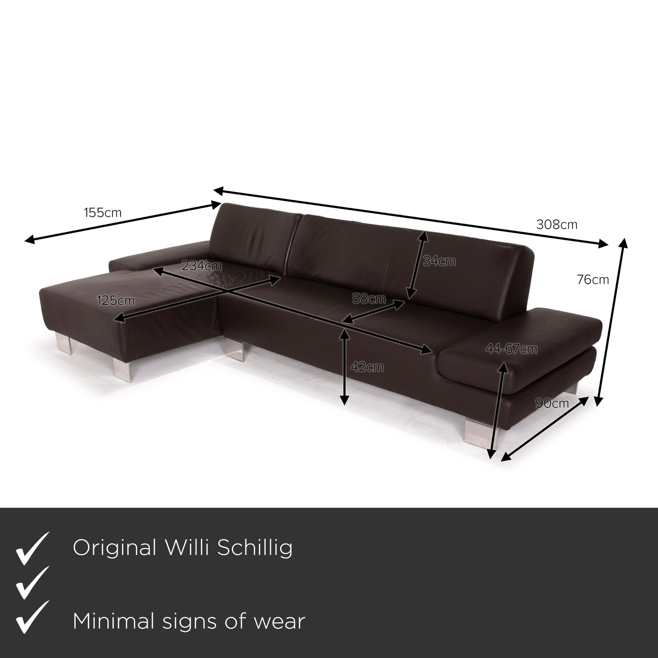 We present to you a Willi Schillig Taboo leather sofa brown corner sofa three-seater function.


 Product measurements in centimeters:
 

Depth: 155
Width: 155
Height: 76
Seat height: 42
Rest height: 44
Seat depth: 125
Seat width: