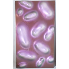 Willi Siber (1949) Panel Object, Germany 2019, Lacquer on Wood Panel, Abstract